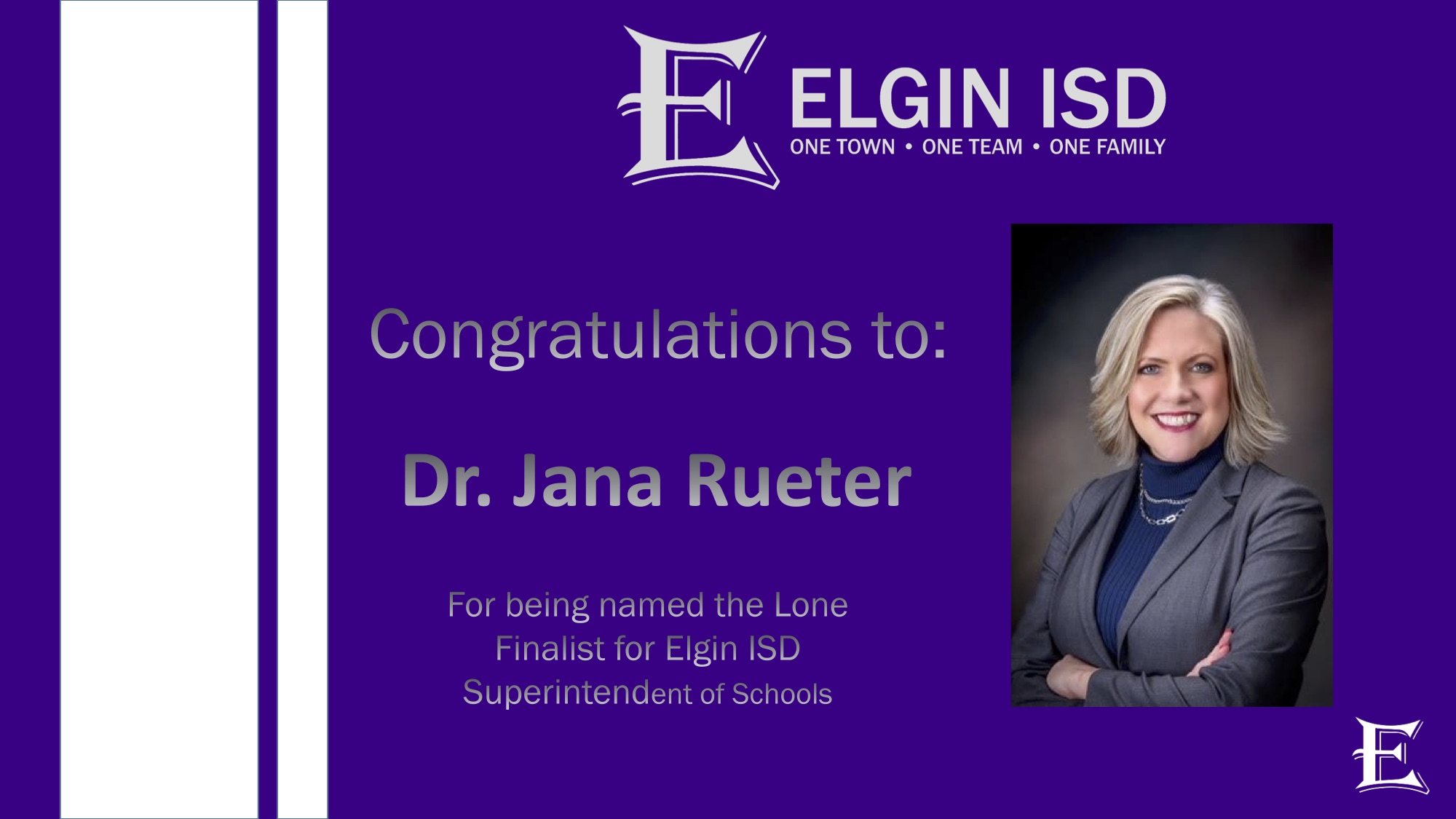 Elgin ISD board announces lone finalist for superintendent position